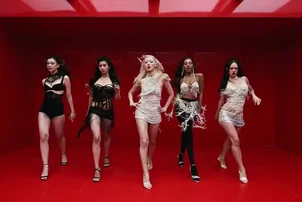 KATSEYE lança clipe de “Animal” com participação de Demi Moore