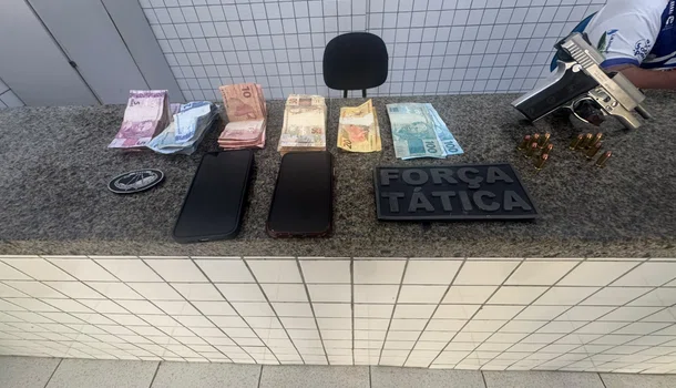 Materiais apreendidos