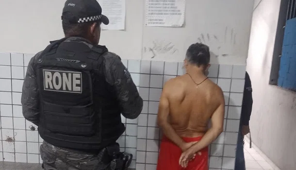 PMPI realiza detenção de homem por suposta ameaça com facão na zona Norte de Teresina
