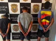 Polícia Civil prende três pessoas e apreende 281 pedras de crack em Teresina