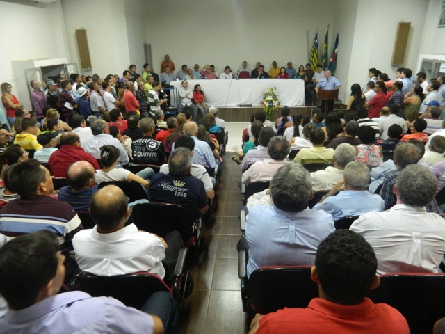 Encontro reuniu lideran&ccedil;as pol&iacute;ticas e populares.(Imagem:Reprodu&ccedil;&atilde;o)