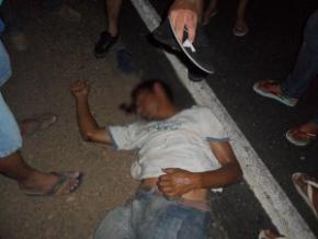 Rapaz sofreu uma forte pancada na cabe&ccedil;a(Imagem:Reprodu&ccedil;&atilde;o)