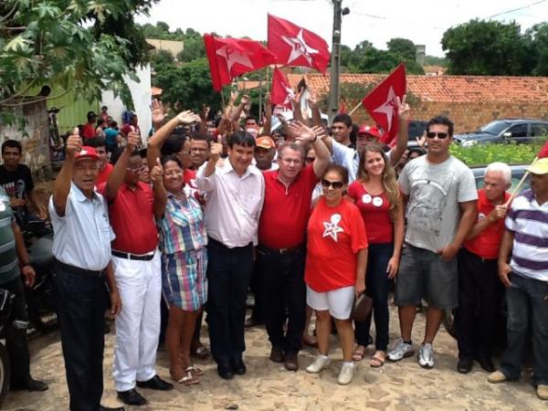 A caravana que será liderada pelo senador, Wellington Dias(Imagem:Reprodução)