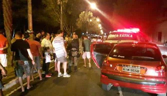 Ação policial na avenida Marechal Castelo Branco