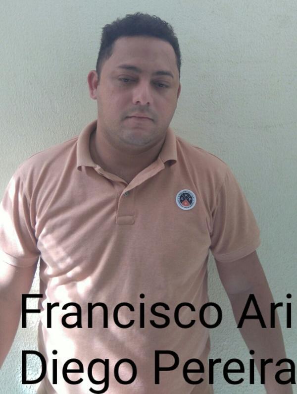 Acusado preso.(Imagem:Divulgação)