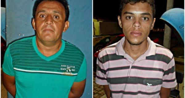 Acusados presos pela pol&iacute;cia.(Imagem:Reprodu&ccedil;&atilde;o)