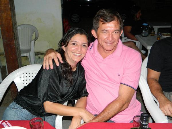 Adriane Prado e Luiz Pedrosa.(Imagem:Reprodução)