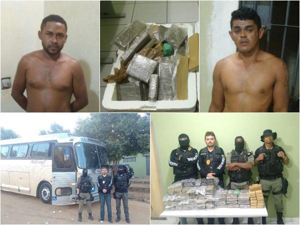 Ainda segundo o delegado, a droga n&atilde;o seria distribu&iacute;da no Piau&iacute;. 