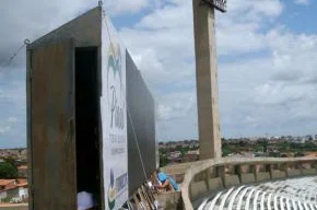 Albertão recebe placar eletrônico de alta tecnologia