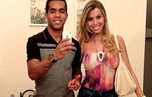 Alex Teixeira e Thais
