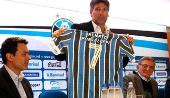 Apresentação de Renato Gaúcho na Arena
