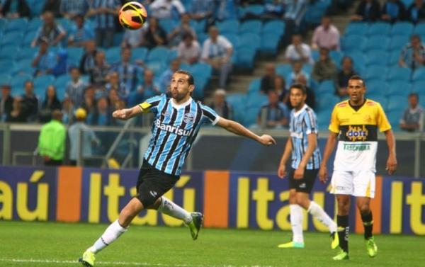 arcos passou em branco na partida contra o Criciúma, nesta quarta, na Arena(Imagem:Reprodução)