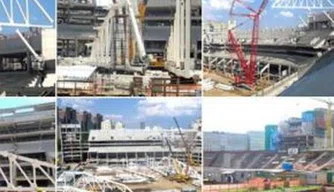 Arena Palestra: 45% das obras concluídas