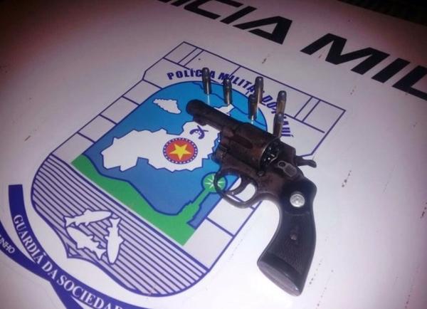 Arma apreendida(Imagem:Reprodu&ccedil;&atilde;o)