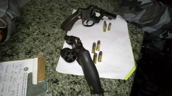 Armas de fogo apreendidas(Imagem:Divulga&ccedil;&atilde;o)