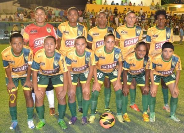 Atletas da Sociedade Esportiva de Picos.(Imagem:Jos&eacute; Maria Barros)