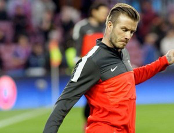 Beckham d&aacute; belo exemplo de solidariedade (Imagem:Reprodu&ccedil;&atilde;o)