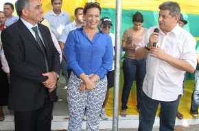 Bernildo Val, deputada Juliana Moraes Souza e Zé Filho.