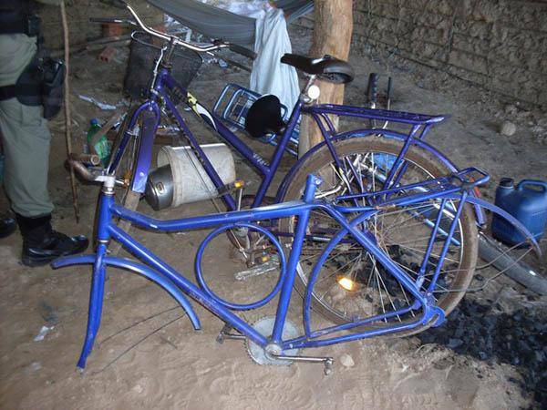 Bicicletas recuperadas(Imagem:Chagas Silva )
