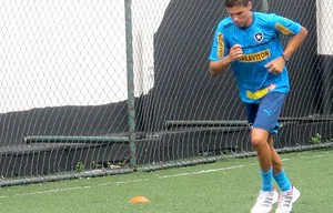 Bolívar durante treinamento em General Severiano