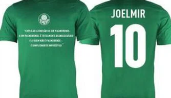 Camisa do Palmeiras em homenagem a Joelmir Beting