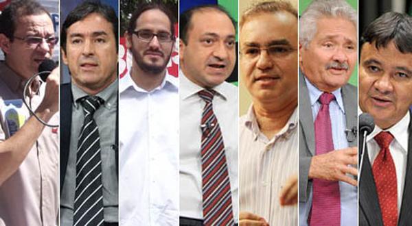 Candidatos a prefeito de Teresina.(Imagem:Reprodu&ccedil;&atilde;o)