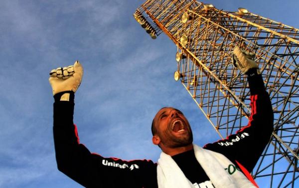 Cavalieri comemora t&iacute;tulo: goleiro foi outra vez fundamental(Imagem:Reprodu&ccedil;&atilde;o)