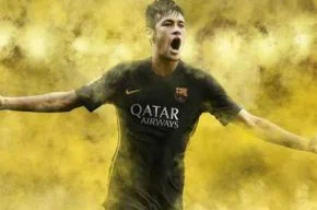 Neymar de modelo, Barça revela nova camisa.