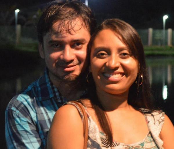 Cleiton Pereira e Ana Val&eacute;ria Rocha Silva.(Imagem:Reprodu&ccedil;&atilde;o/Facebook)
