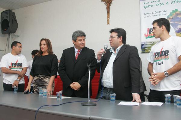 Conven&ccedil;&atilde;o do diret&oacute;rio estadual e municipal do PMDB Jovem.(Imagem:Divulga&ccedil;&atilde;o)