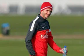 David Beckham faz primeiro treino pelo Paris Saint-German