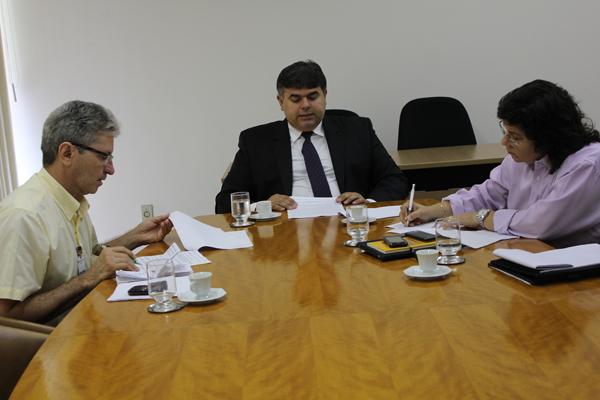 De acordo com o delegado João Batista Barros, a reunião teve o objetivo de discutir alternativas para avançar no processo de implantação do (Imagem:Divulgação)