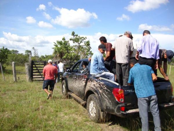 Denuncias são comprovadas que fazendeiros cercaram rio Marataoan em José de Freitas(Imagem:Reprodução)