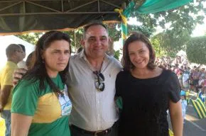 Deputada Juliana Moraes Souza no aniversário de Buriti dos Lopes.