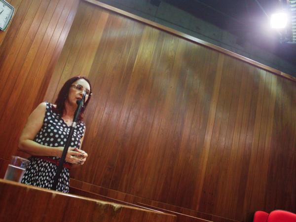 Deputada Liziê Coelho (Imagem:Caio Bruno)
