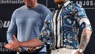 Dono do UFC Dana Whithe e Conor McGregor