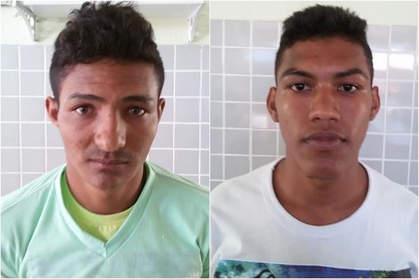 Dupla de fugitivos &eacute; recapturada pela PM de Campo Maior(Imagem:Reprodu&ccedil;&atilde;o)