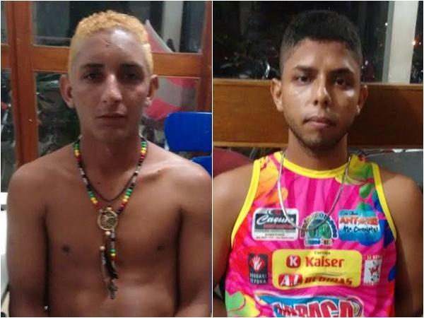 Dupla foi presa por porte ilegal de armas(Imagem:Reprodu&ccedil;&atilde;o)