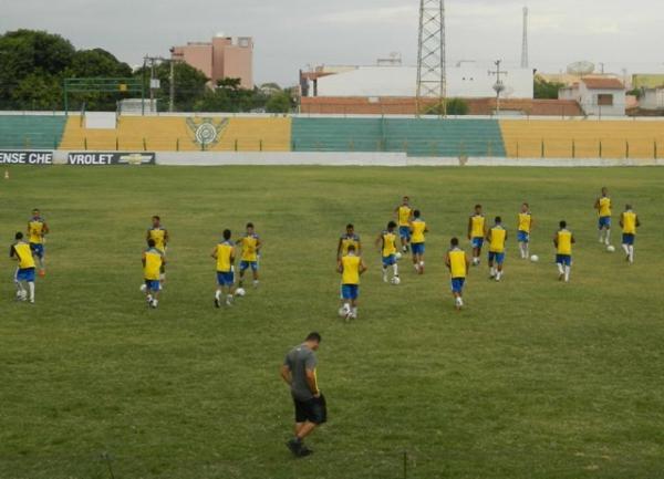 Durante a semana atletas treinaram a parte f&iacute;sica(Imagem:Reprodu&ccedil;&atilde;o)
