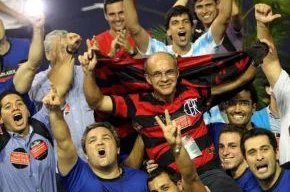 Eduardo Bandeira de Mello foi eleito o novo presidente do Flamengo.