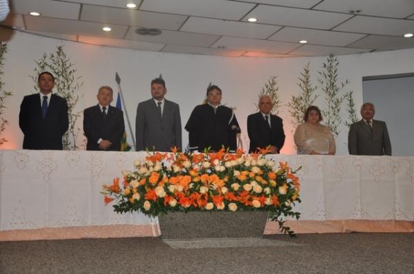 Elmano prestigia posse da primeira mulher a comandar o TCE-PI(Imagem:Reprodu&ccedil;&atilde;o)