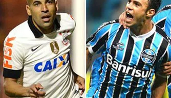 Emerson e Kleber, esperanças de Corinthians e Grêmio .