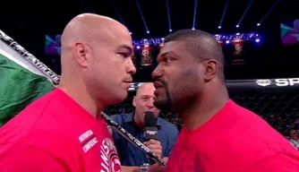 Encarada de Tito Ortiz e Rampage Jackson no Bellator 97