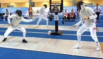 Equipe de esgrima do Brasil cai na Universíade