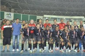 Equipe piauiense na Liga Nordeste de Futsal