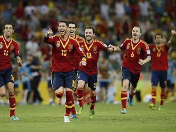 Espanha segue líder absoluta do ranking da Fifa(Imagem:Reprodução)