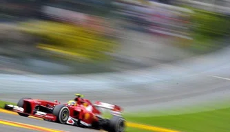 Felipe Massa no fim de semana do GP da Bélgica de Fórmula 1