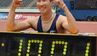Fenômeno japonês é o homem mais rápido do mundo na categoria júnior