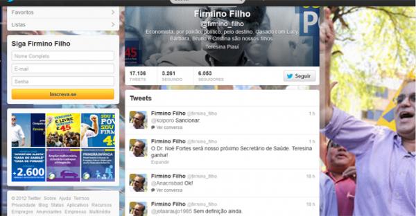 Firmino Filho(Imagem:Reprodução)