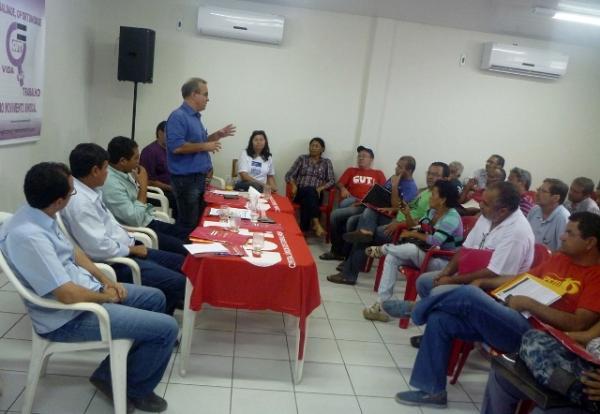 Firmino Filho participa de evento na Central Única dos Trabalhadores(Imagem:Reprodução)
